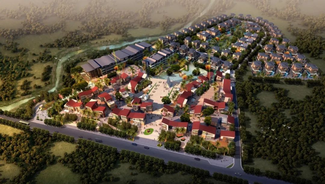 水岸君悦鸟瞰图