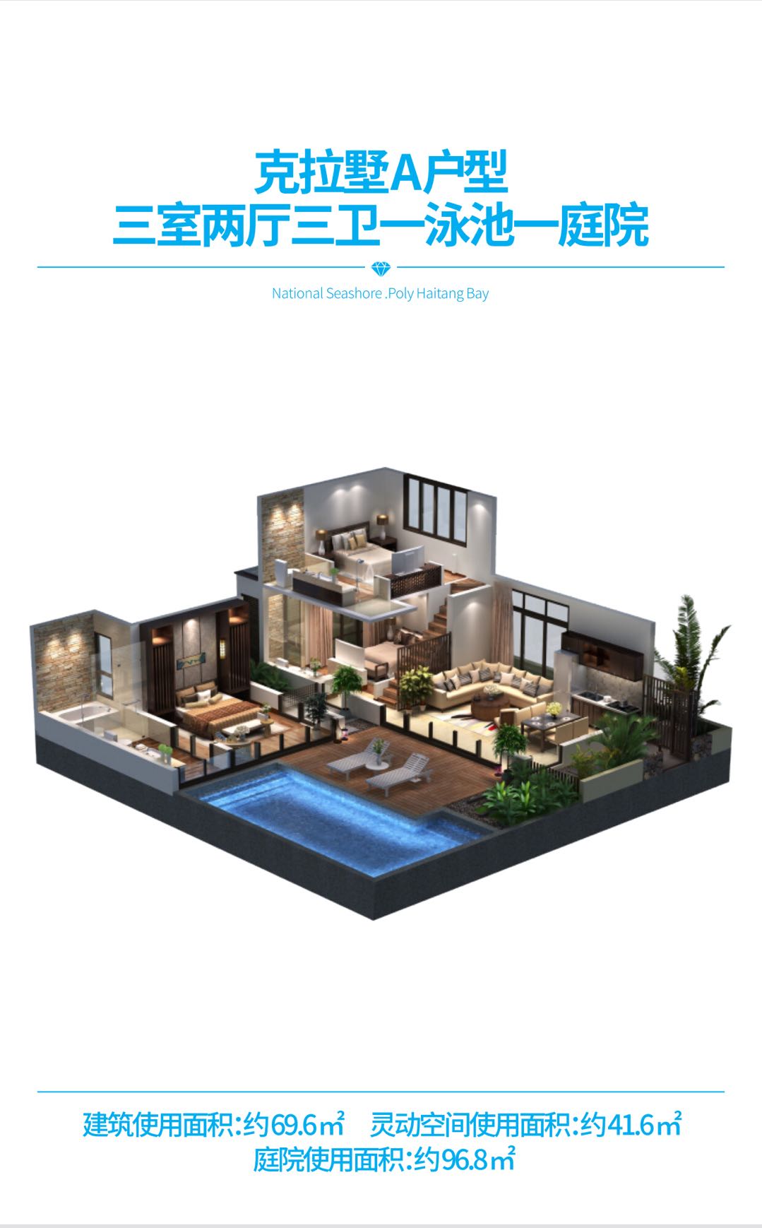 国家海岸保利海棠湾户型图 国家海岸保利海棠湾户型图